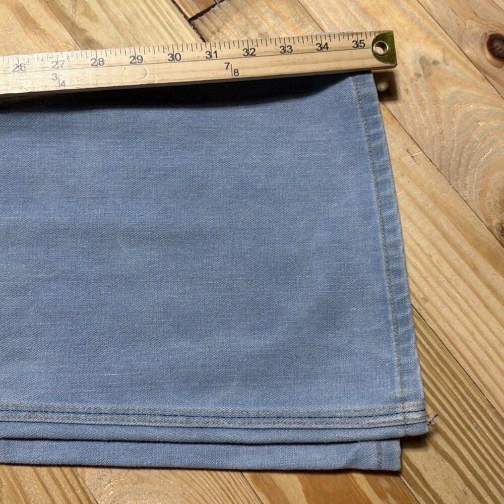 Wrangler Light Blue High-Rise Skinny-to-Flare Jeans - Picture 10 of 11